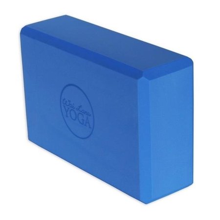 WAI LANA PRODUCTIONS LLC Wai Lana Productions 162 3 in. Foam Yoga Block 16 Block - Blue 162